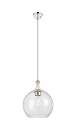 Innovations - 415-1SR-PN-G124-12 - One Light Pendant - Ballston - Polished Nickel