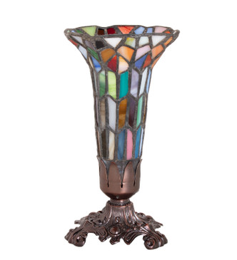 Stained Glass Pond Lily Mini Lamp (10225) Stained Glass Pond Lily Mini Lamp (10225)