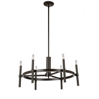 Artcraft - AC10666OB - Six Light Chandelier - Encore - Oil Rubbed Bronze