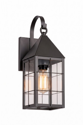 Innovations - 9521P-H-GM-CL - One Light Wall Sconce - Ashford - Gunmetal