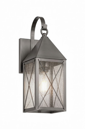 Innovations - 9521P-X-GM-SDY - One Light Wall Sconce - Ashford - Gunmetal