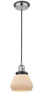 Innovations - 201CBP-PNBK-G171 - One Light Mini Pendant - Franklin Restoration - Polished Nickel