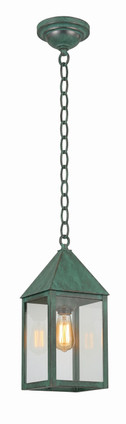 Innovations - 9522-VG-CL - One Light Pendant - Ashford - Verde Green