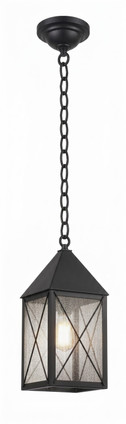 Innovations - 9522-X-BK-SDY - One Light Pendant - Ashford - Matte Black