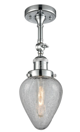 Innovations - 201F-PC-G165-LED - LED Semi-Flush Mount - Franklin Restoration - Polished Chrome