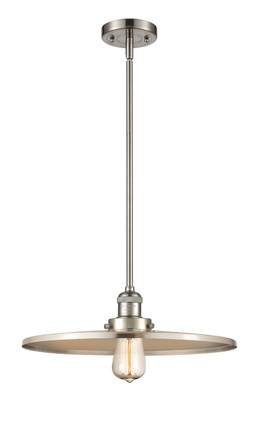 Innovations - 201S-SN-MFR-SN-16 - One Light Mini Pendant - Franklin Restoration - Brushed Satin Nickel