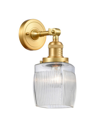 Innovations - 203-SG-G302-LED - LED Wall Sconce - Franklin Restoration - Satin Gold