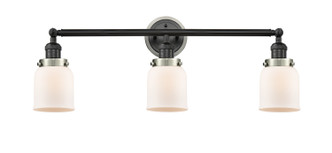 Innovations - 205BK-BPSN-HRSN-G51 - Three Light Bath Vanity - Franklin Restoration - Matte Black