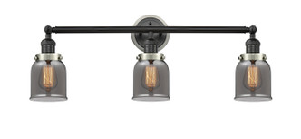 Innovations - 205BK-BPSN-HRSN-G53 - Three Light Bath Vanity - Franklin Restoration - Matte Black