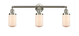 Innovations - 205-SN-G311 - Three Light Bath Vanity - Franklin Restoration - Brushed Satin Nickel