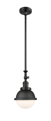 Innovations - 206-BK-HFS-61-BK-LED - LED Mini Pendant - Franklin Restoration - Matte Black