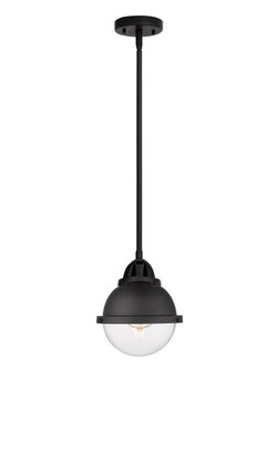 Innovations - 288-1S-BK-HFS-62-BK-LED - LED Mini Pendant - Nouveau 2 - Matte Black