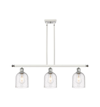 Innovations - 516-3I-WPC-G558-6SDY - Three Light Island Pendant - Ballston - White Polished Chrome