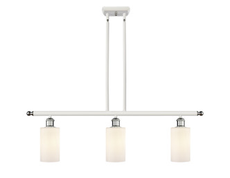 Innovations - 516-3I-WPC-G801 - Three Light Island Pendant - Ballston - White Polished Chrome