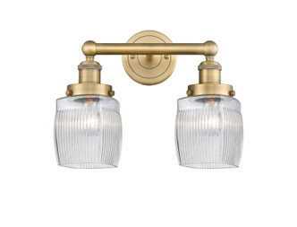 Innovations - 616-2W-BB-G302 - Two Light Bath Vanity - Edison - Brushed Brass