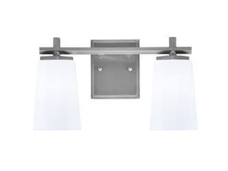 Toltec Lighting - 1212-GP-261 - Two Light Bath Bar - Franklin - Graphite