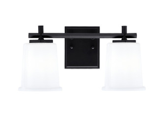 Toltec Lighting - 1212-MB-5031 - Two Light Bath Bar - Franklin - Matte Black