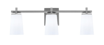 Toltec Lighting - 1213-GP-261 - Three Light Bath Bar - Franklin - Graphite