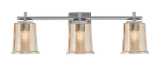 Toltec Lighting - 1213-GP-5033 - Three Light Bath Bar - Franklin - Graphite