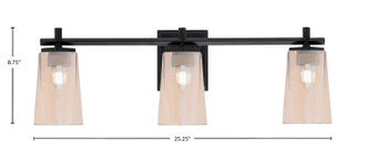Franklin Three Light Bath Bar (1213-MB-263)