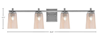 Franklin Four Light Bath Bar (1214-GP-263)
