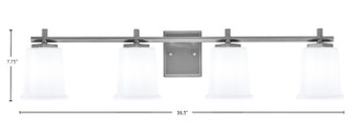 Franklin Four Light Bath Bar (1214-GP-5031)