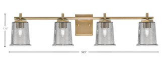 Franklin Four Light Bath Bar (1214-NAB-5032)