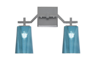 Toltec Lighting - 2312-GP-265 - Two Light Bath Bar - Corbin - Graphite