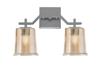 Toltec Lighting - 2312-GP-5033 - Two Light Bath Bar - Corbin - Graphite