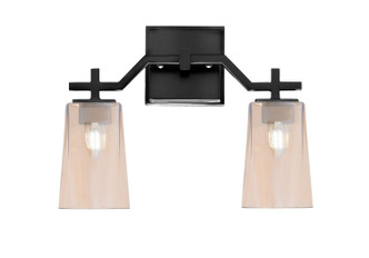 Toltec Lighting - 2312-MB-263 - Two Light Bath Bar - Corbin - Matte Black
