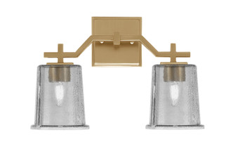 Toltec Lighting - 2312-NAB-5032 - Two Light Bath Bar - Corbin - New Age Brass