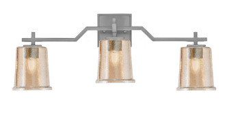 Toltec Lighting - 2313-GP-5033 - Three Light Bath Bar - Corbin - Graphite