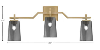 Corbin Three Light Bath Bar (2313-NAB-262)