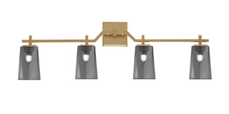 Toltec Lighting - 2314-NAB-262 - Four Light Bath Bar - Corbin - New Age Brass