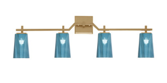 Toltec Lighting - 2314-NAB-265 - Four Light Bath Bar - Corbin - New Age Brass