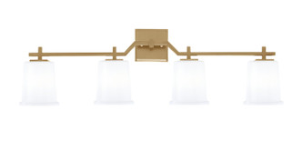 Toltec Lighting - 2314-NAB-5031 - Four Light Bath Bar - Corbin - New Age Brass