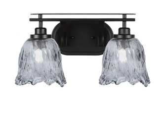 Toltec Lighting - 2612-MB-4232 - Two Light Bath Bar - Odyssey - Matte Black