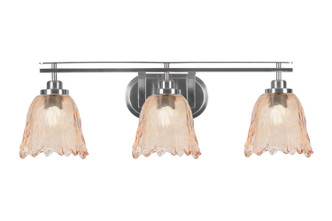 Toltec Lighting - 2613-BN-4233 - Three Light Bath Bar - Odyssey - Brushed Nickel