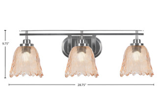 Odyssey Three Light Bath Bar (2613-BN-4233)