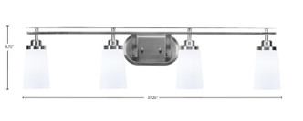 Odyssey Four Light Bath Bar (2614-BN-261)