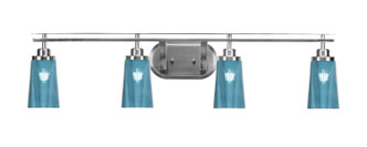Toltec Lighting - 2614-BN-265 - Four Light Bath Bar - Odyssey - Brushed Nickel