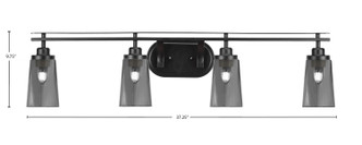 Odyssey Four Light Bath Bar (2614-MB-262)
