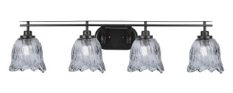 Toltec Lighting - 2614-MB-4232 - Four Light Bath Bar - Odyssey - Matte Black