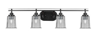 Toltec Lighting - 2614-MB-5032 - Four Light Bath Bar - Odyssey - Matte Black