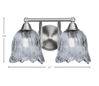 Paramount Two Light Bath Bar (3422-BN-4232)
