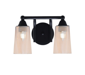 Toltec Lighting - 3422-MB-263 - Two Light Bath Bar - Paramount - Matte Black