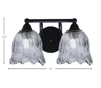Paramount Two Light Bath Bar (3422-MB-4232)