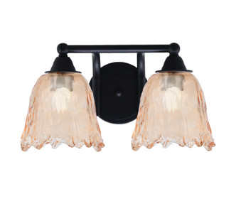 Toltec Lighting - 3422-MB-4233 - Two Light Bath Bar - Paramount - Matte Black