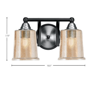 Paramount Two Light Bath Bar (3422-MBBN-5033)