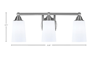 Paramount Three Light Bath Bar (3423-BN-261)
